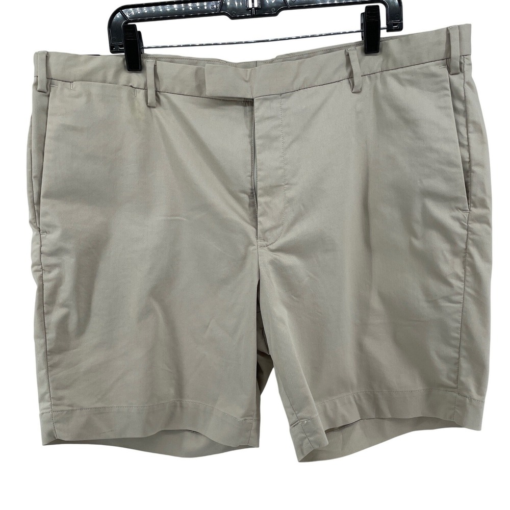 Polo Ralph Lauren Chino Shorts Mens 40 Tan Stretch Straight Fit NEW* Old Money